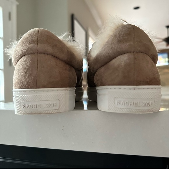 Rachel Zoe Boe Suede/ Fur Sneakers - Picture 6 of 12